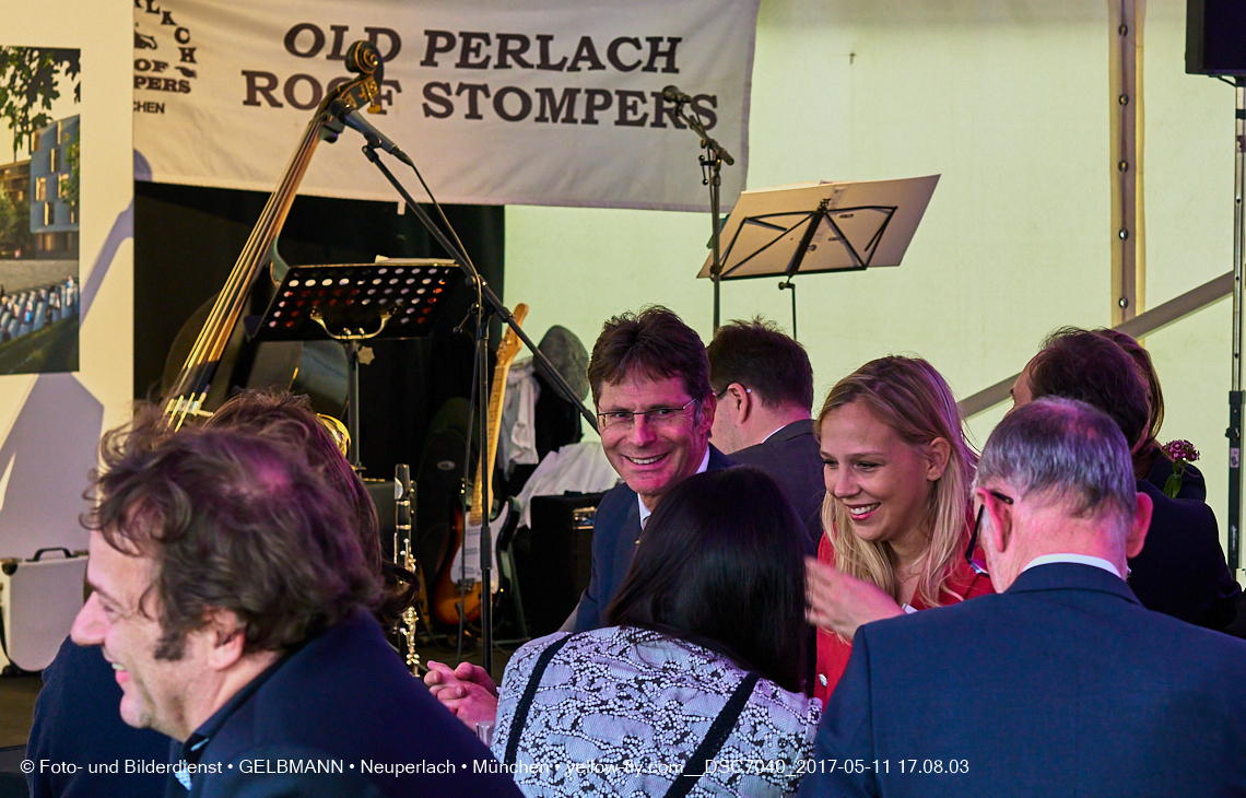 11. Mai 2017 - Grundsteinlegung für die LOGE und dem Kulturquadrat in Neuperlach